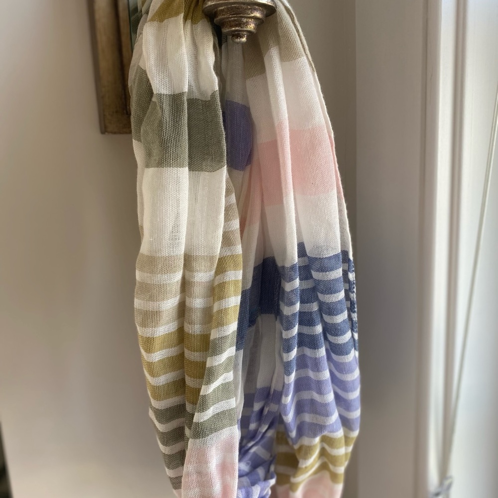 Cotton scarf multi color